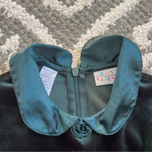 Vintage Just Friends Velvet Dress - Picture 2 of 7